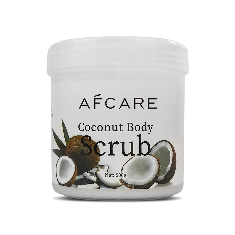Esfoliante Clareador Forte para o Corpo e Rosto, Scrubs Orgânicos de Leite de Coco, Fornecedores de Esfoliante Corporal Livre de Crueldade