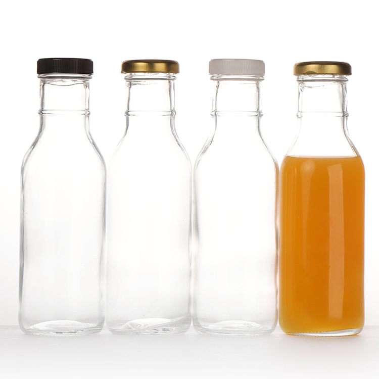 Atacado de Fábrica 100ml 200ml 250ml Garrafa de Vidro Vazia Sem Chumbo para Iogurte Gelatina Leite para Suco