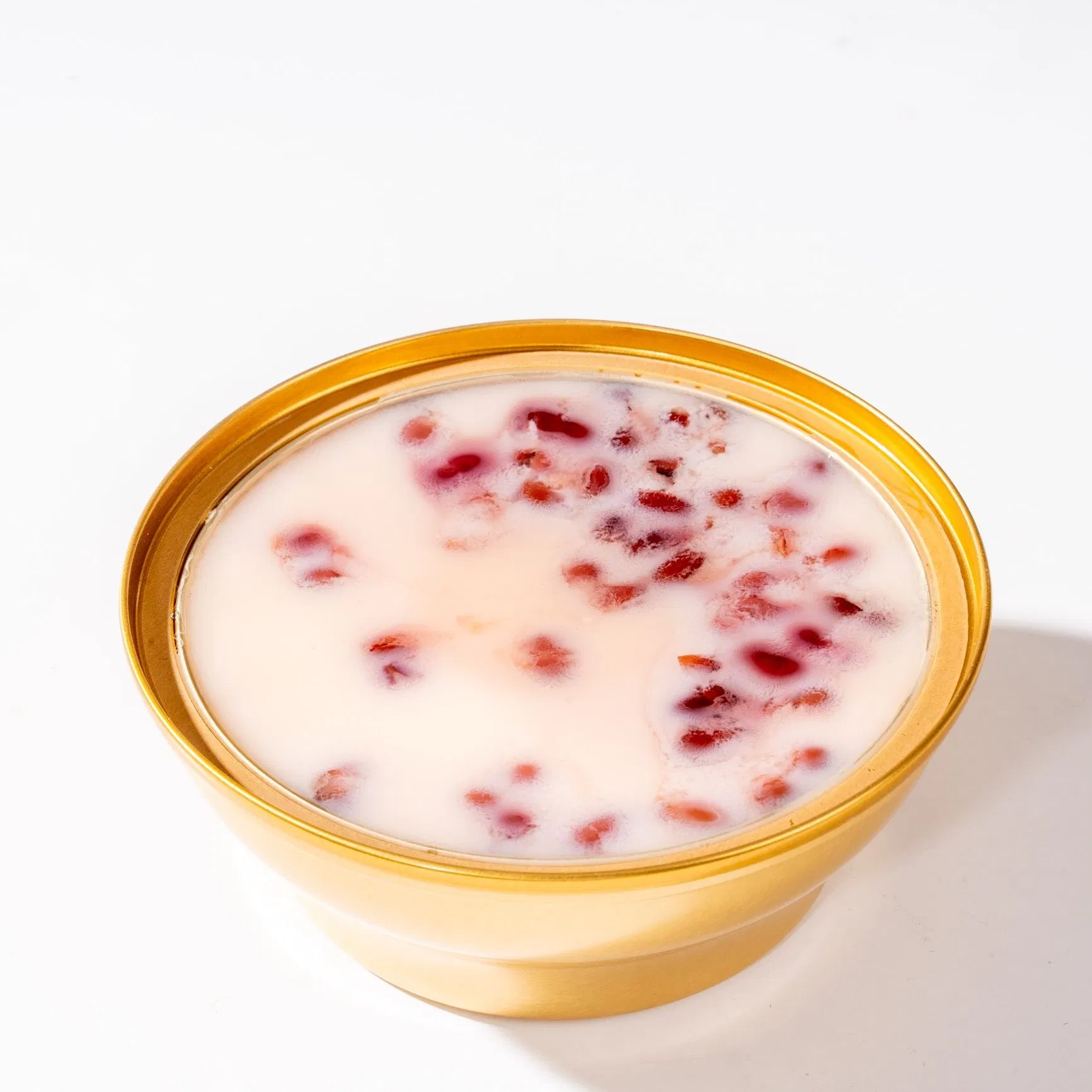 Deliciosa Pudim de Leite com Dupla Pele de Feijão Vermelho para um Doce Prazer