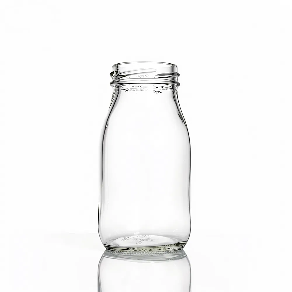 Top Qualidade 1000ml 500ml 250ml Garrafa De Vidro Vazia Sem Chumbo Para Leite De Café