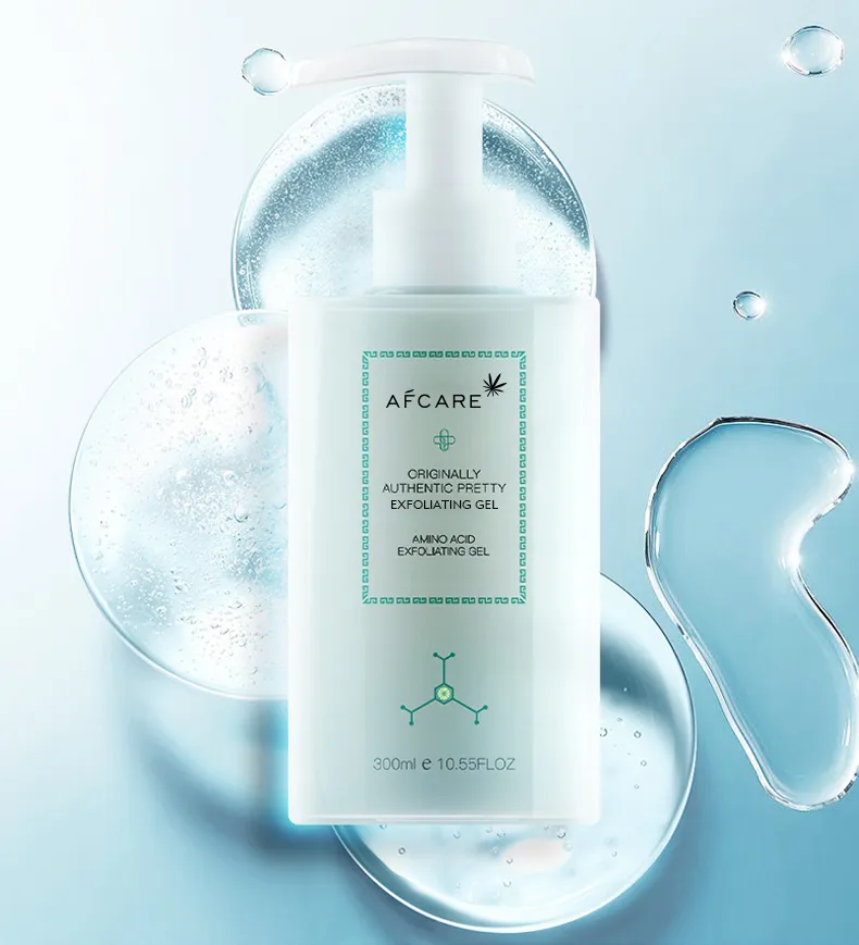 Gel de Limpeza Esfoliante Nutritivo Clareador para Todos os Tipos de Pele