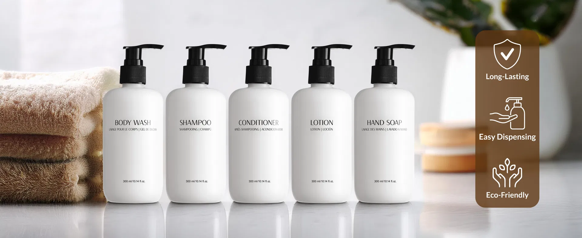 Conjunto de Banho Hotel