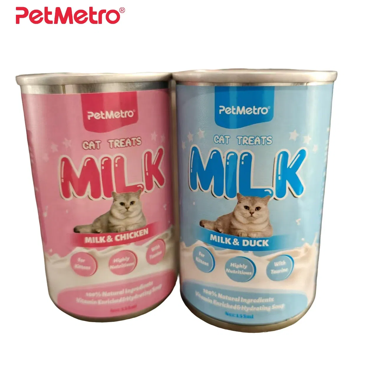 Sopa de Nutrição para Gatos com Rótulo Limpo e Sem Conservantes, Leite de Cabra para Gatos