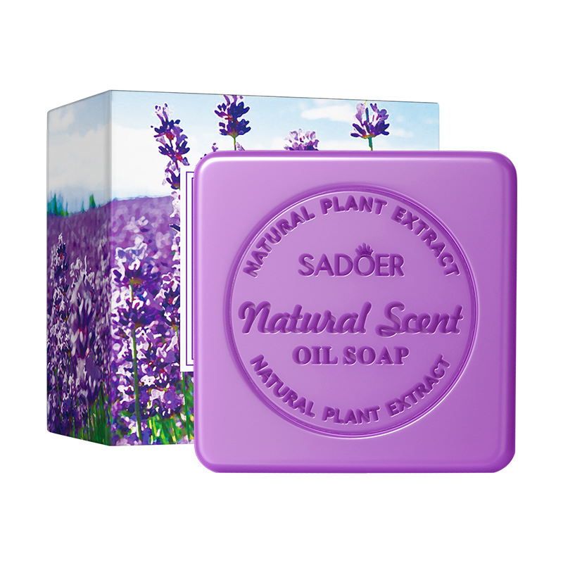 Sabonete Perfumado com Plantas e Frutas Limpeza Hidratante Produto para Cuidados com a Pele 100g