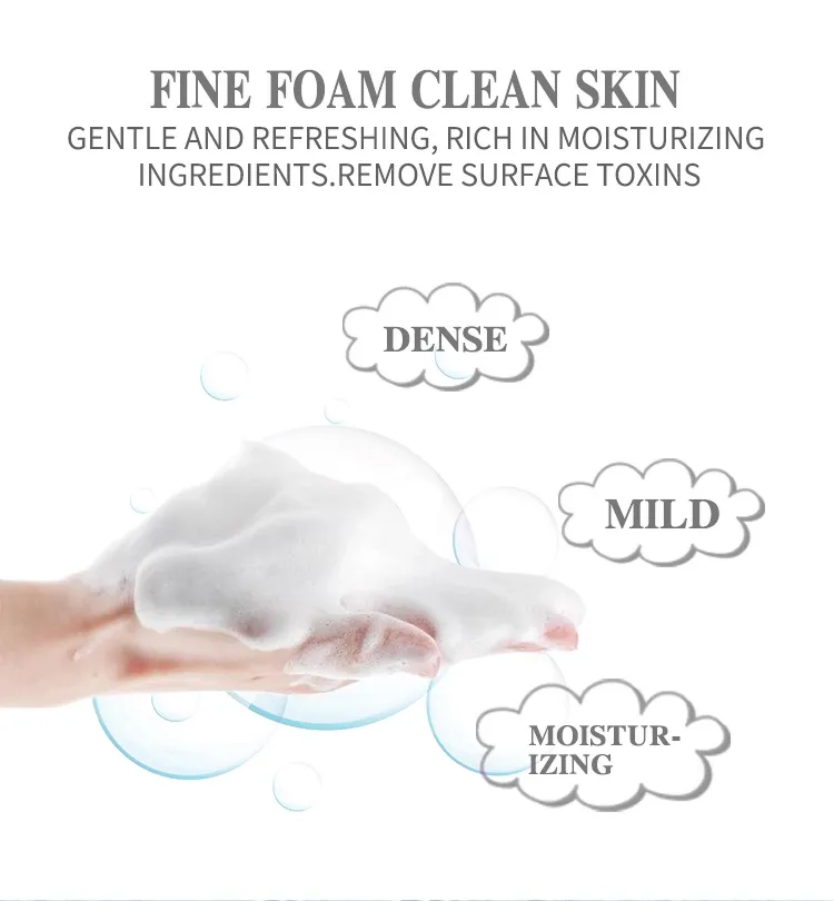 Mousse de Limpeza Facial 4