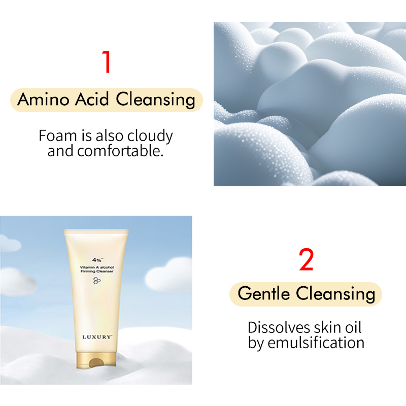 Gel de Limpeza Profunda para o Rosto Atacado para Pele Oleosa Controle de Oleosidade Cuidados com a Pele Hidratante Leite Facial Suave