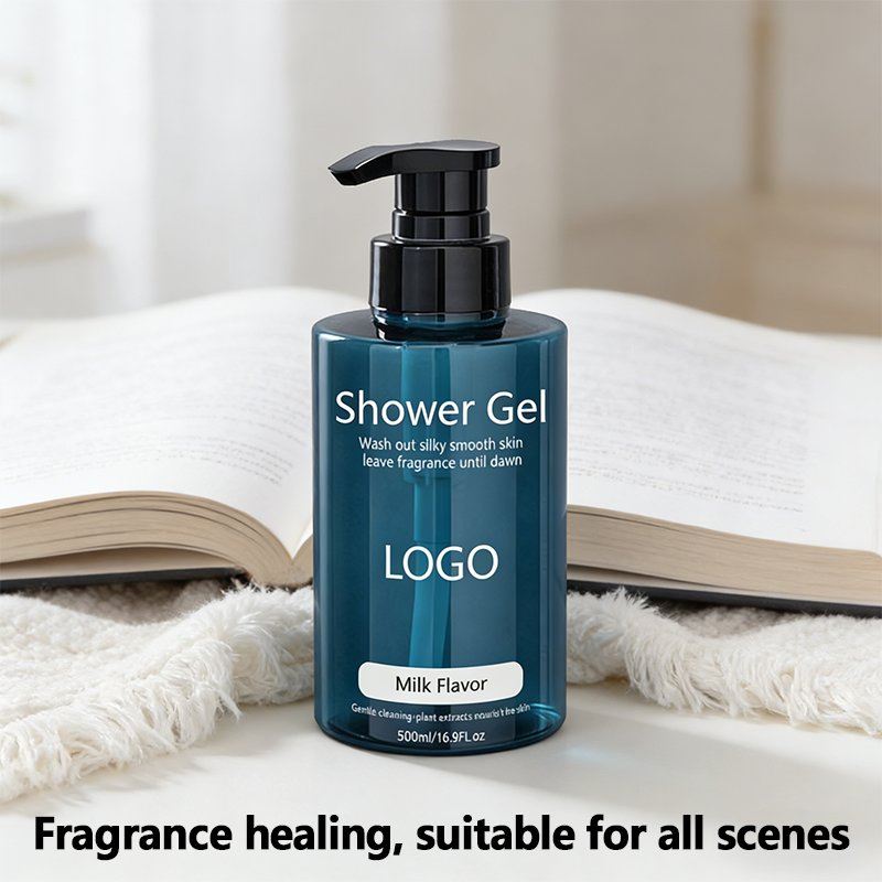 Gentle Exfoliating Nourishing Shower Gel for Gentle Cleansing and Skin Brightening