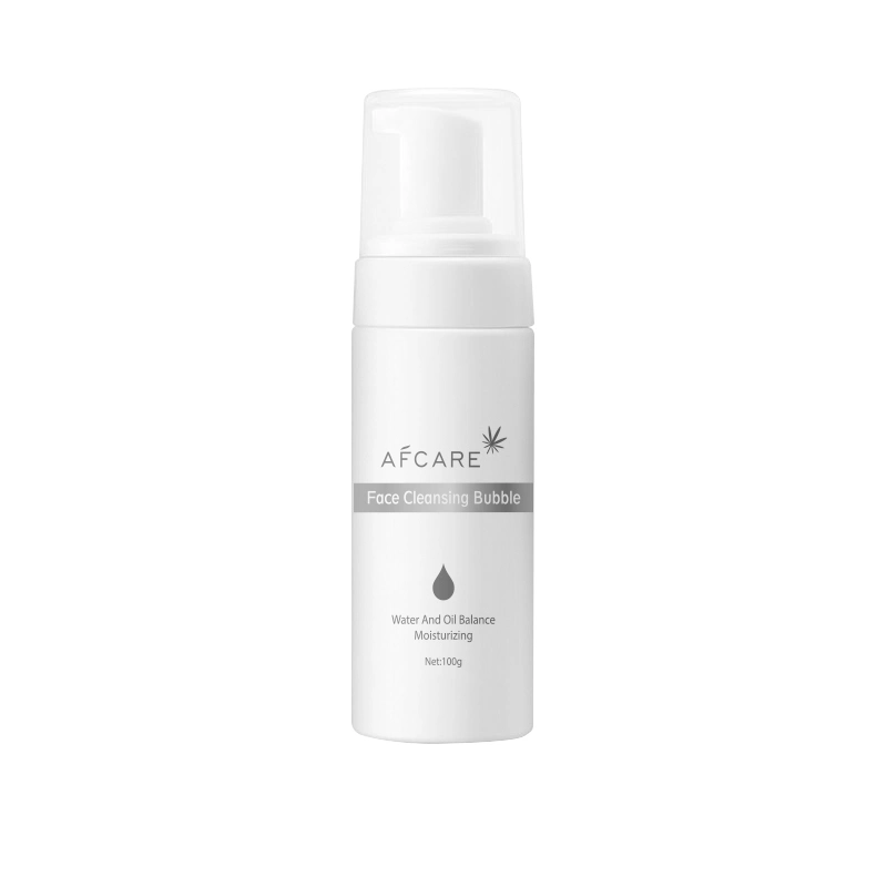 Mousse de Limpeza Facial com Nicotinamida e Colágeno, Anti Acne, Remoção de Cravos, Espuma de Limpeza Facial para Pele Oleosa