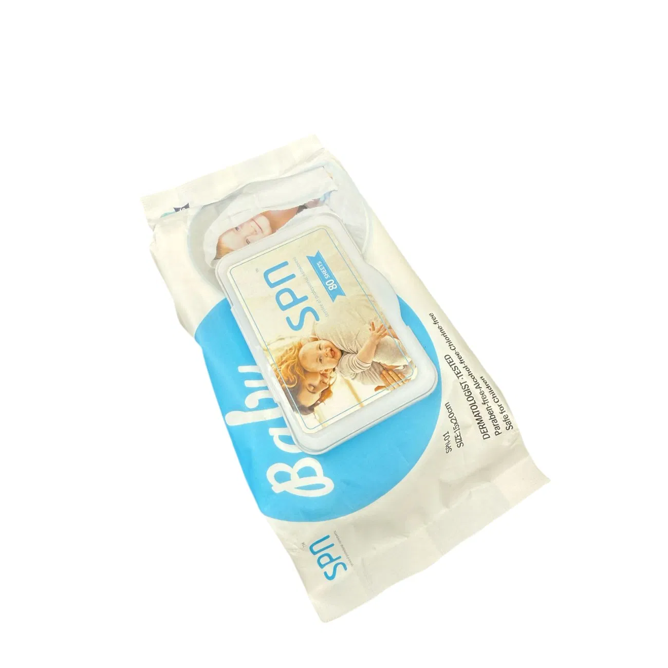 Toalhetes de Limpeza Suaves para Bebês de Algodão Extra Forte, Sem Produtos Químicos Nocivos, Limpeza Nutritiva e Desinfetante