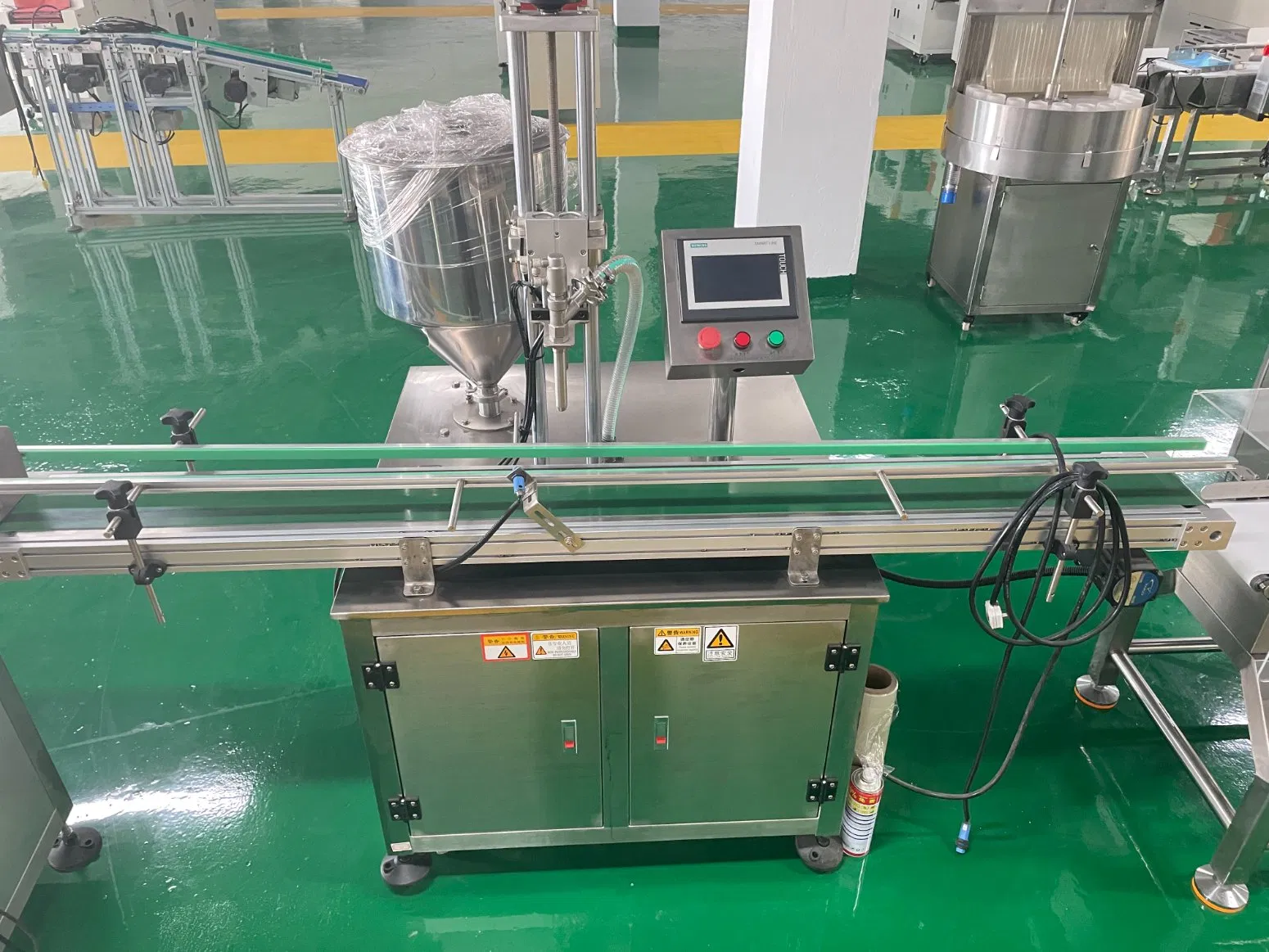 Máquina de enchimento de alta performance para itens cosméticos da Sanxin com certificação CE