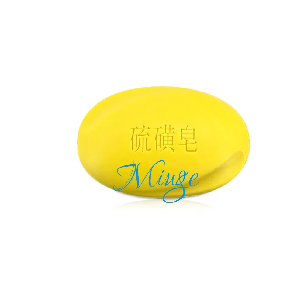 Sabonete de Enxofre Original para Cuidados com a Pele do Corpo, Sabonetes Artesanais para Limpeza e Revitalização da Pele do Corpo