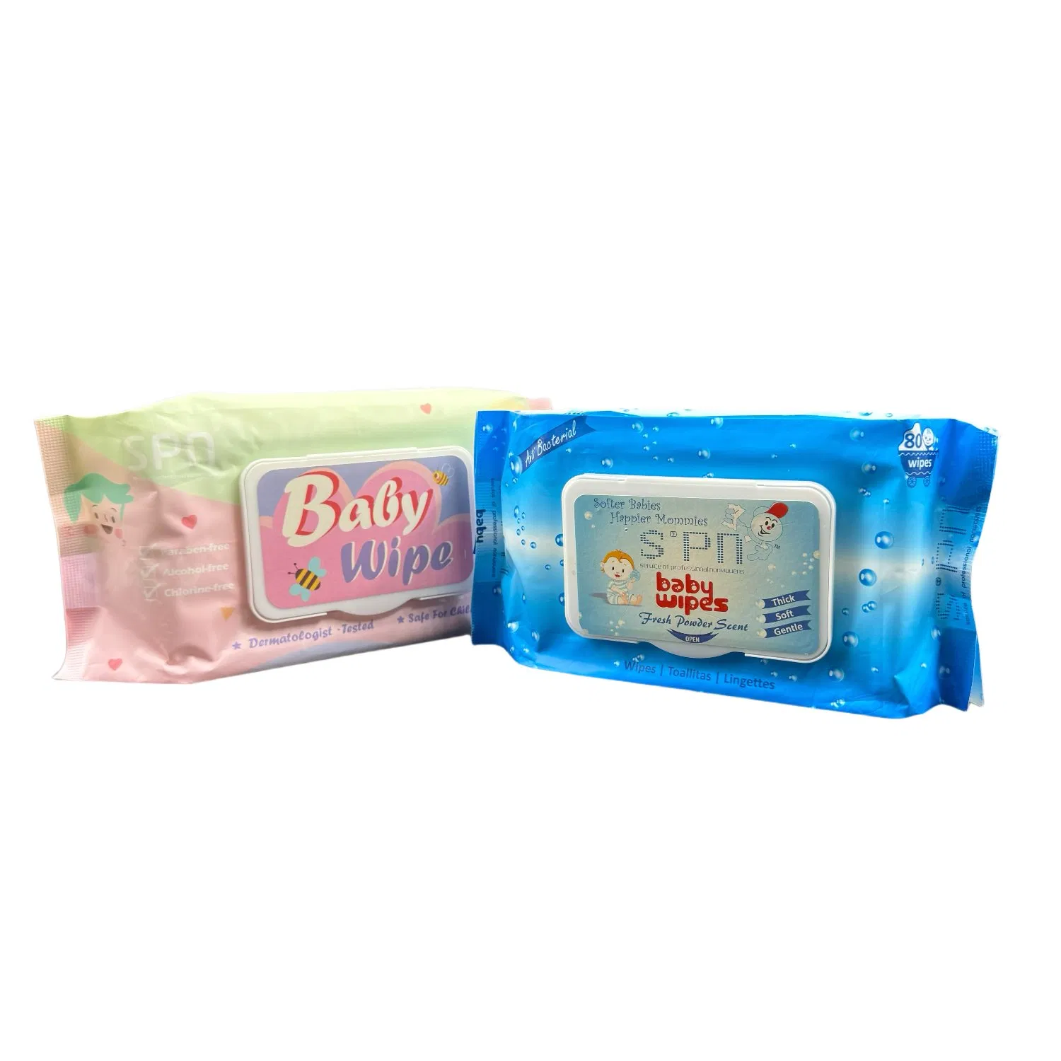 Toalhetes de Limpeza Suaves - Produtos Descartáveis para Bebês Seguros para Pele Sensível