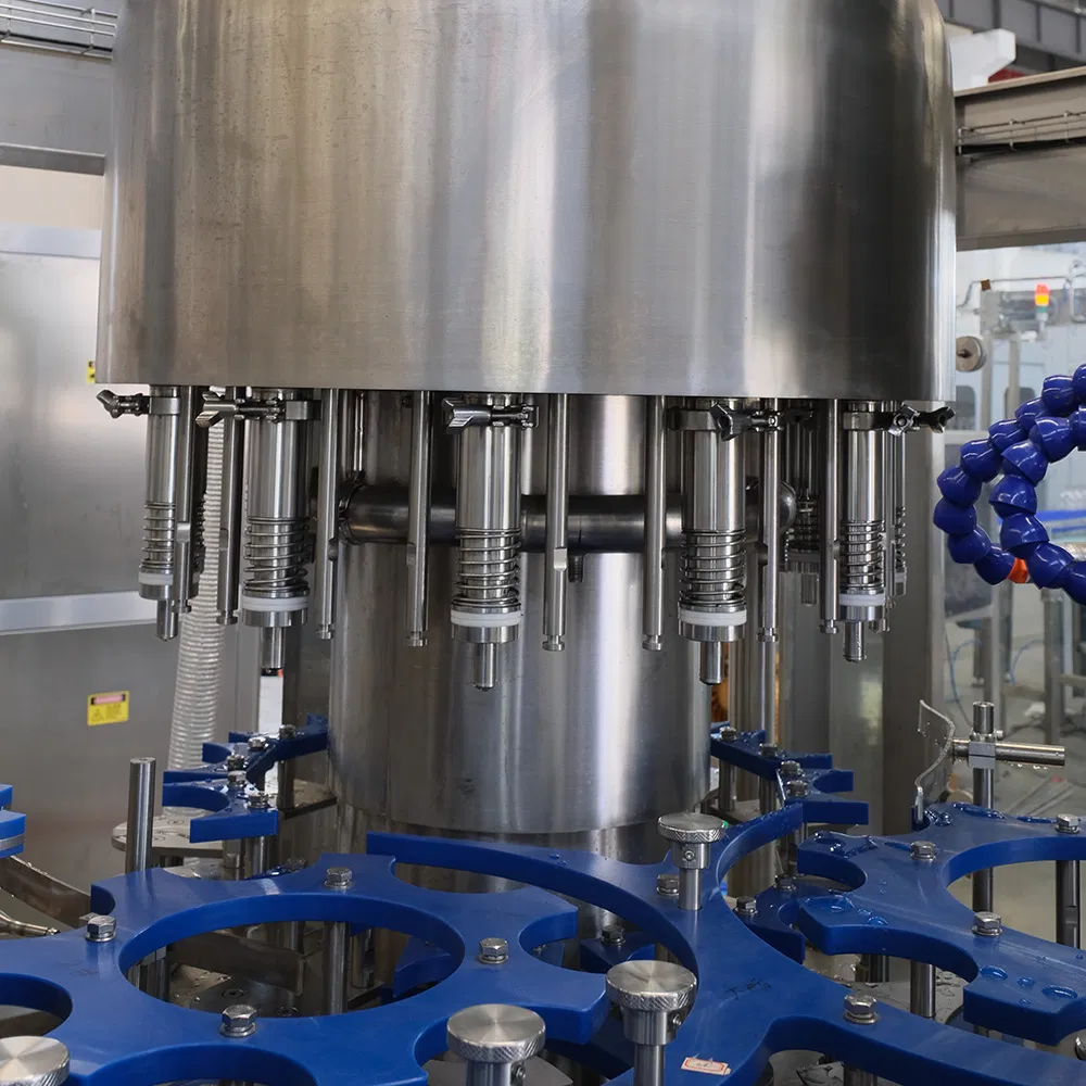 Equipamento de Processamento de Água com Sabor de Bebida Energética de Qualidade Garantida Lavagem Enchimento Tampagem 3 em 1 Monobloco para Leite Frio Laban