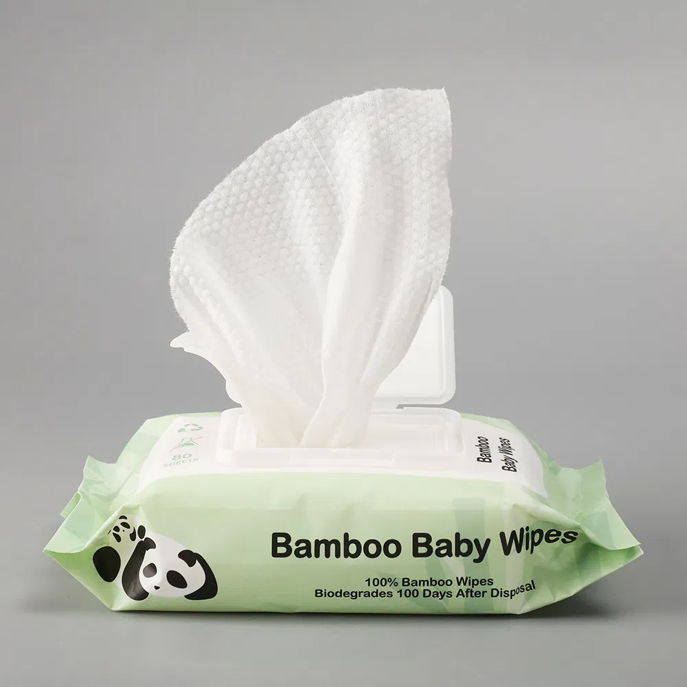 Toalhas Umidificadas para Bebês Spn Valor Agregado Sem Lint Cuidados com a Pele de Recém-Nascidos Limpeza e Hidratação Toalhas Umidificadas de Algodão Macio Água RO Nutrição Aloe Vera Vitamina E Tissue Úmido