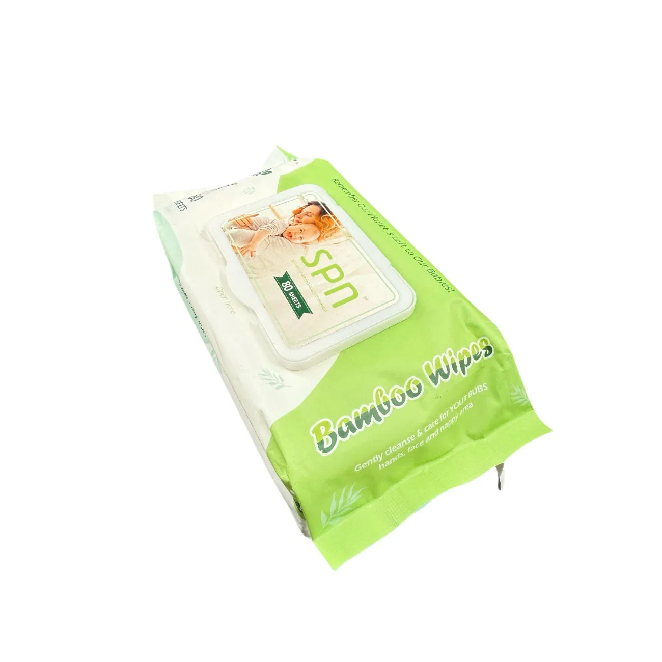 Toalhetes Umedecidos de Algodão Clinicamente Testados, Limpeza Suave, Nutritivo, Desinfetante, Multiuso, Sem Produtos Químicos Nocivos