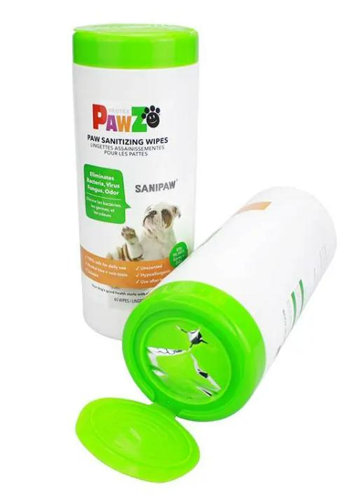 Toalhetes Úmidos para Animais de Estimação Sem Fragrância, Remove Manchas de Lacrimejamento, Infundidos com Aloe Vera, Limpeza Suave para Olhos, Orelhas e Corpo