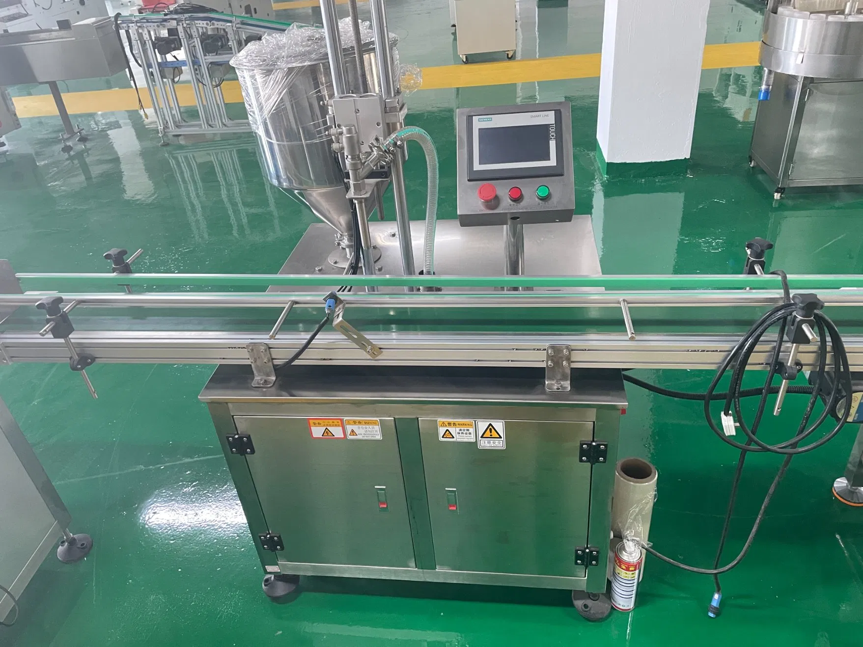 Série de Creme Corporal Totalmente Automático com Máquina de Enchimento de Cabeça Única com Certificação ISO