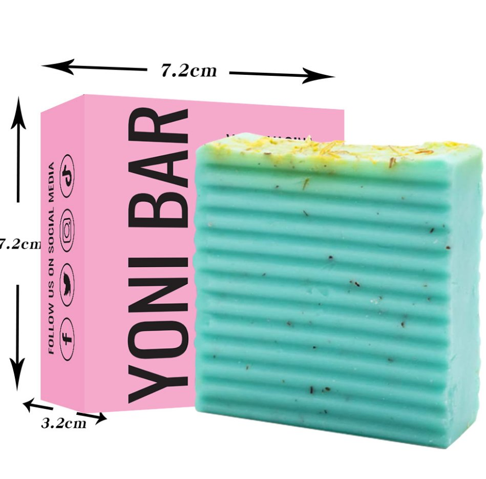 Venda por atacado e varejo online de sabonetes artesanais naturais de rosa Yoni, sabonete de limpeza equilibrado em pH para mulheres, sabonete em barra Yoni para eliminar odores