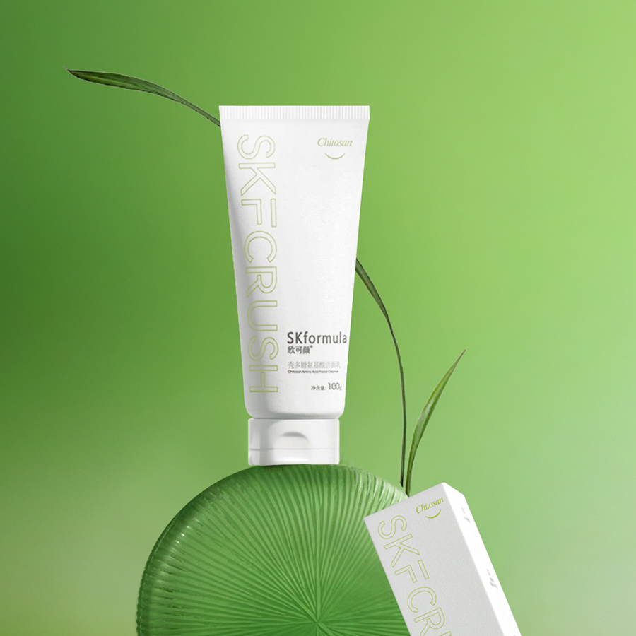 Skformula Limpador Facial Suave de Quitosana Espuma de Limpeza para o Rosto 100ml