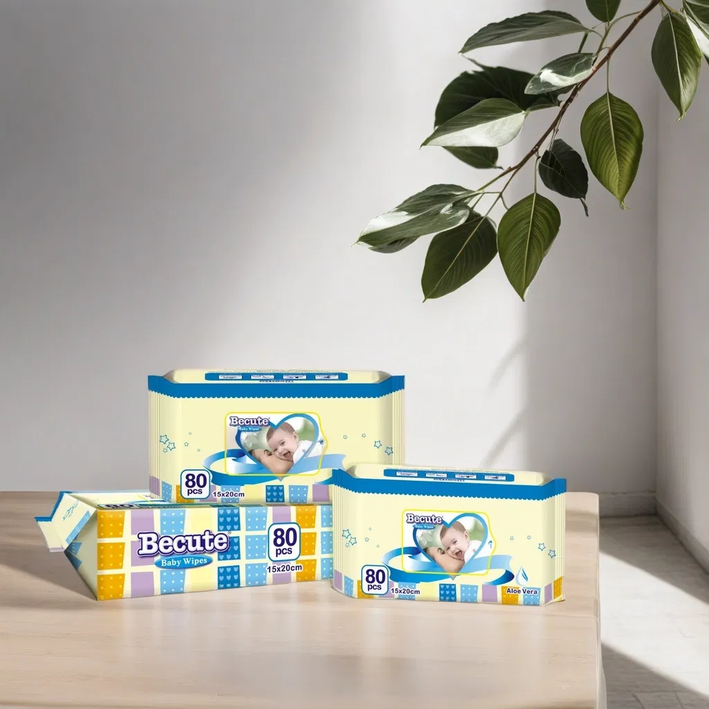 Toalhetes de Limpeza Extra Macios para Pele Sensível