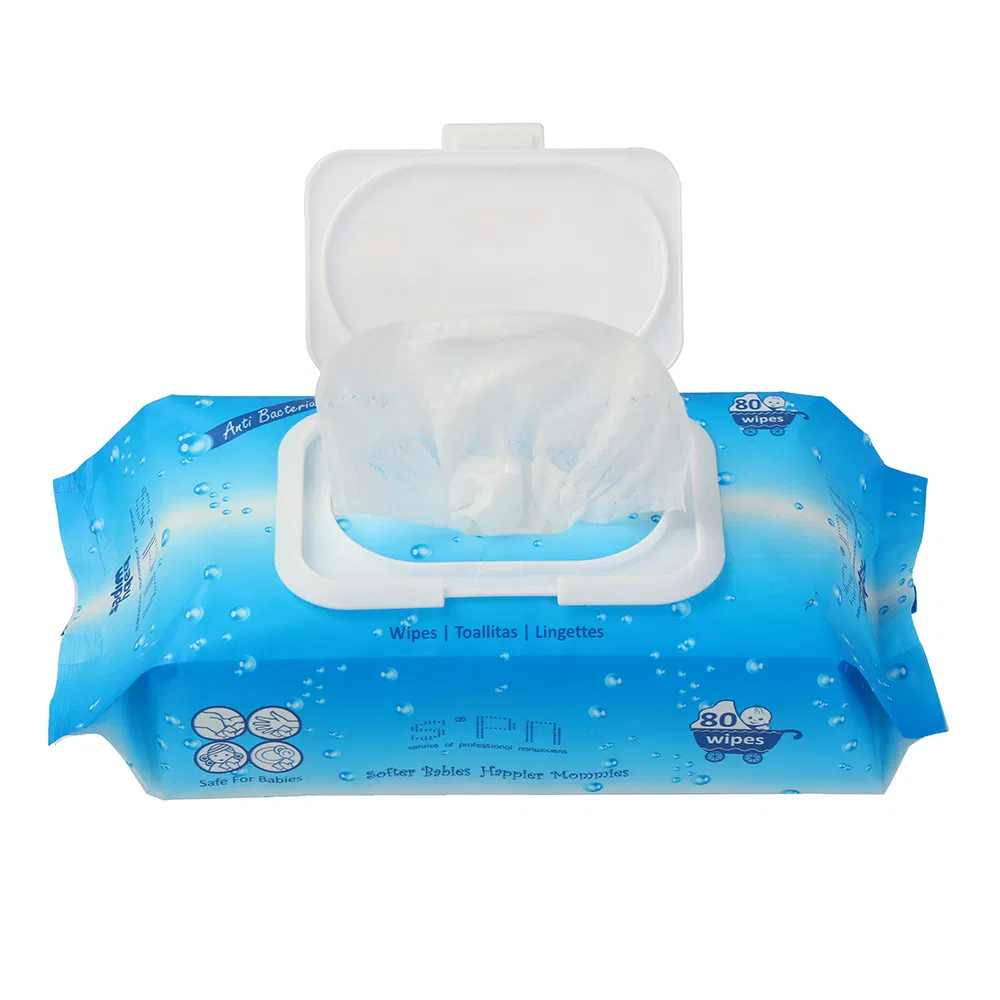 Toalhetes de Limpeza Suaves para Bebês de Algodão Extra Forte, Sem Produtos Químicos Nocivos, Limpeza Nutritiva e Desinfetante