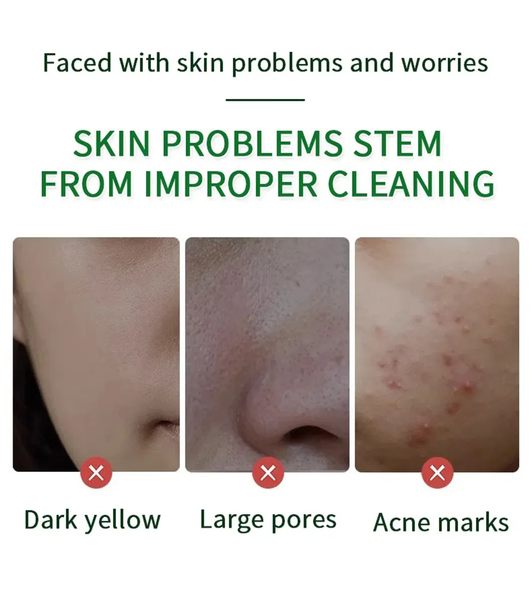 Este limpador facial profundo de ácido salicílico OEM ODM para poros