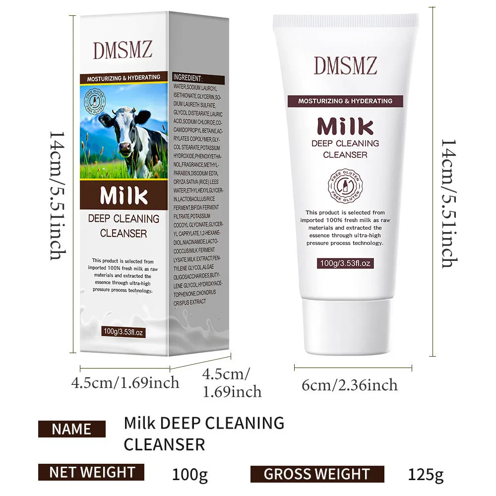 Leite Suave Nutriente Hidratante Limpador Facial Diário
