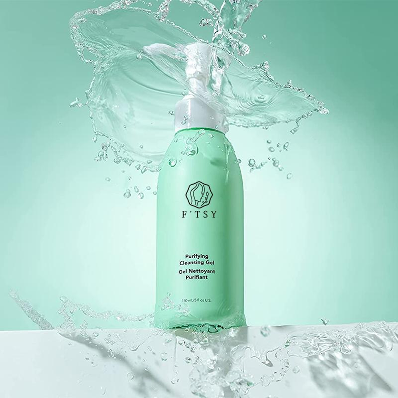 Gel de Limpeza Purificante Natural Personalizado Hidratante Anti-Envelhecimento para o Rosto