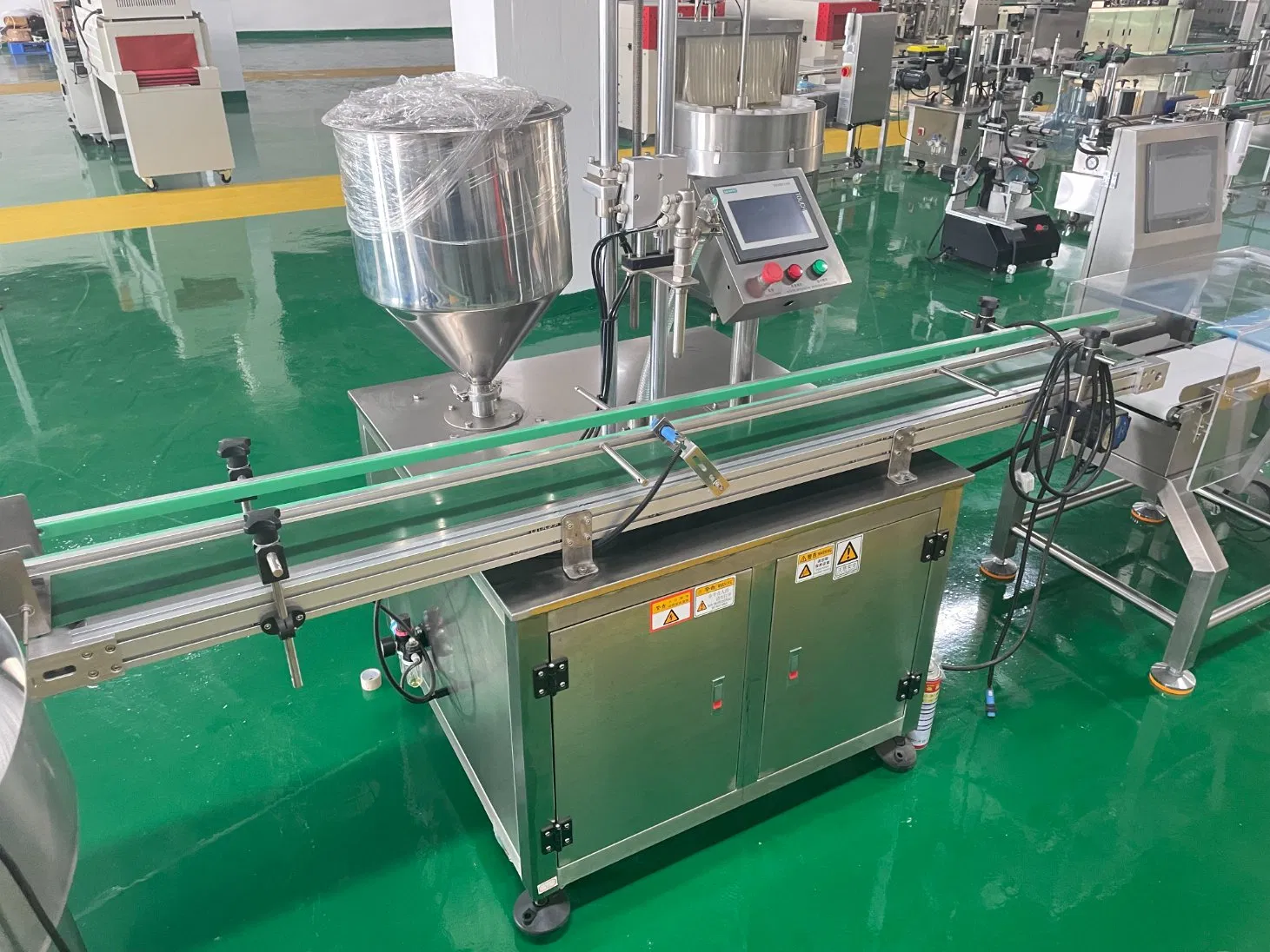 Máquina de enchimento de alta performance para itens cosméticos da Sanxin com certificação CE