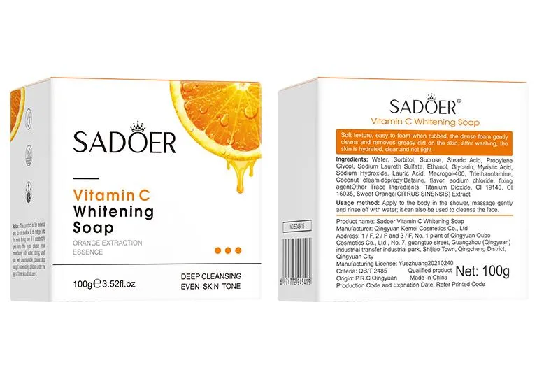 Sabonete Vitamina C 7
