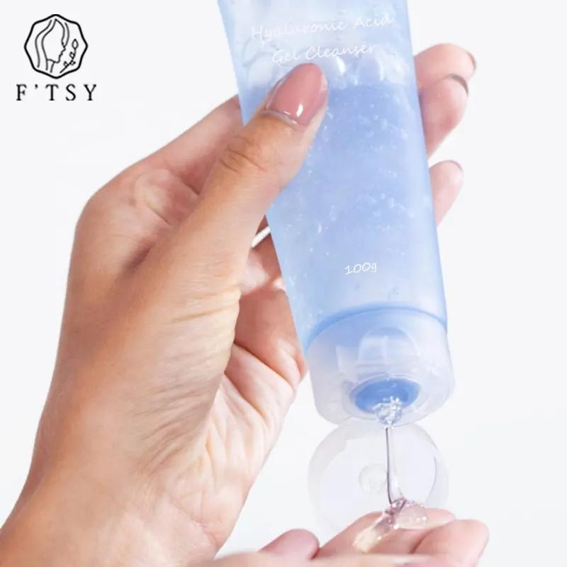 Gel de Limpeza Facial Hidratante Nutritivo com Ácido Hialurônico de Marca Própria