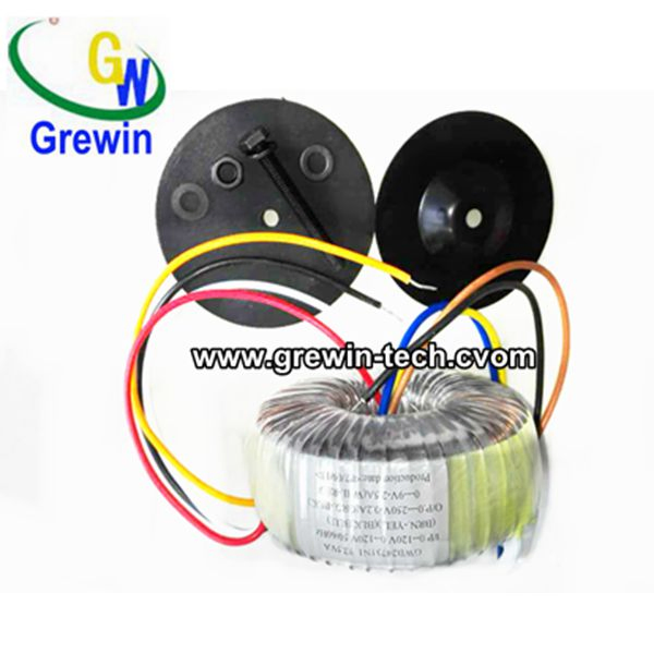 Tianjin Grewin High Effiiency Versatile 110va 125va 350va 850va Toroidal Transformer with ISO9001: 2015 IEC CB Approvals