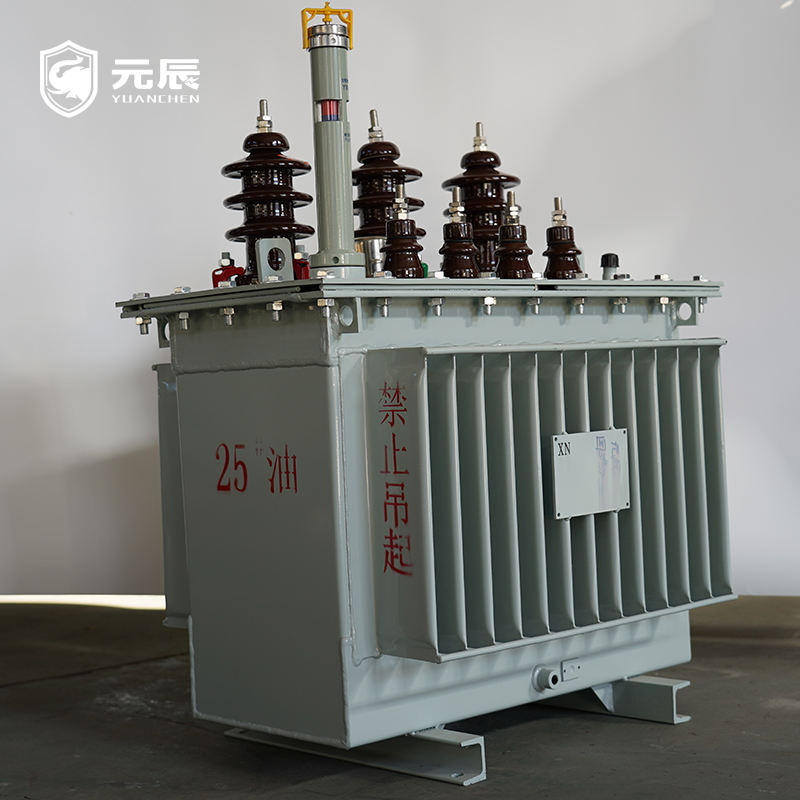 Yuanchen IEC60076 S11 Hot Sale Low Loss 350 kVA 630kVA 1000kVA Oil Immersed Distribution Electric Power Transformers