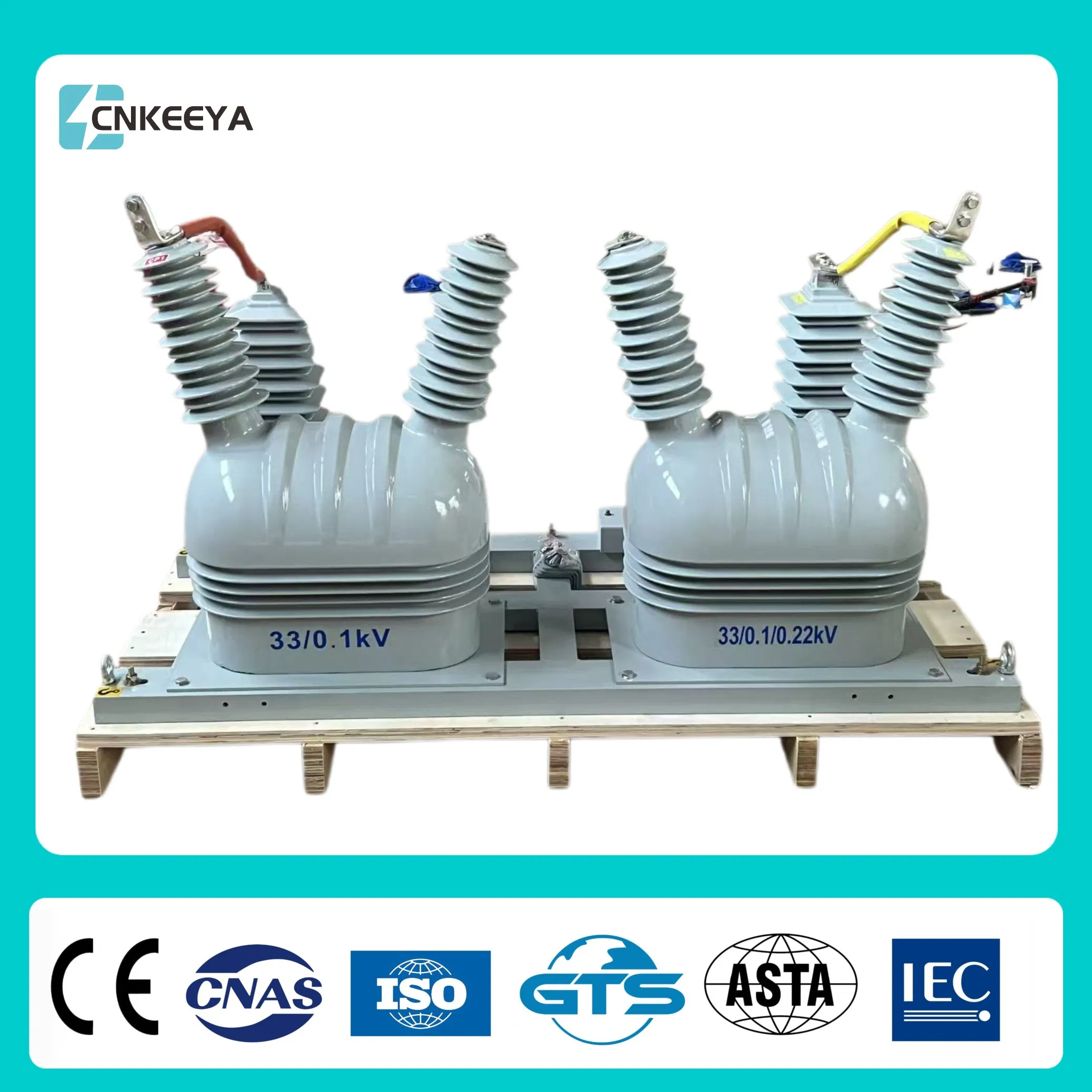 Cnkeeya Jlszv 35kv Outdoor Three-Phase Three-Wire High-Voltage Metering Box Dry-Type Wide-Load Combined Transformer