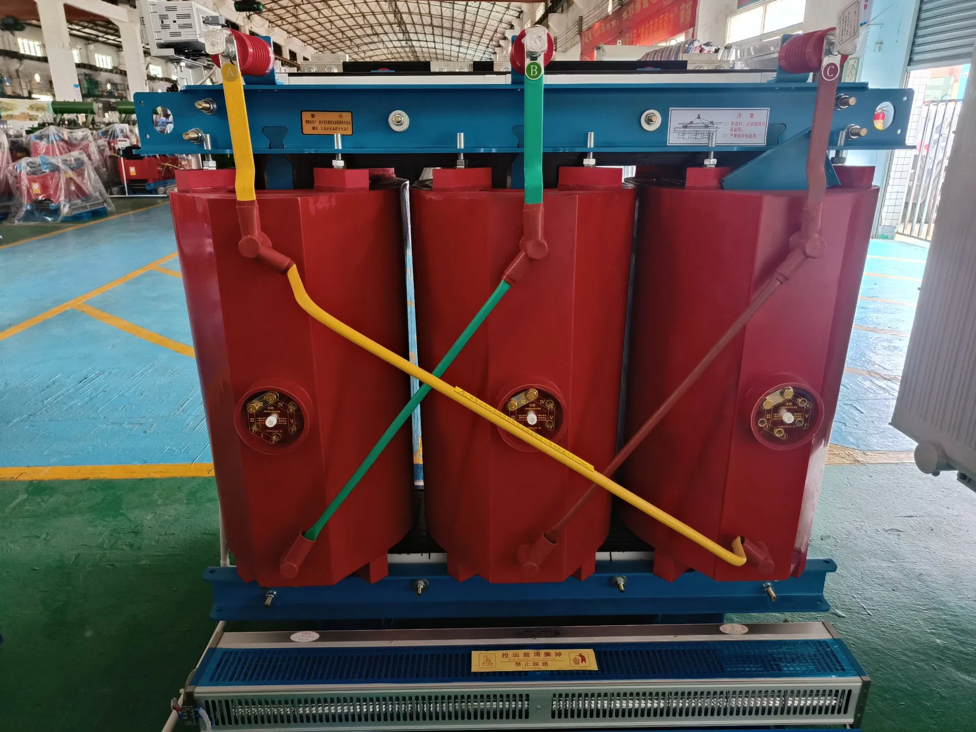 Large Capacity Three Phase 33kv 11kv Hv to 0.4kv Step Down Cast Resin Dry Type Electric Power Distribution Compact Prefabricated Substation Transformer