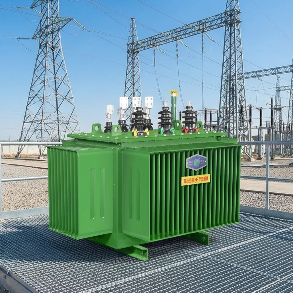 IEC Standard Large Capacity High Voltage Three Phase Oil Immersed Step up Down Solar Electrical Power Distribution Compact Prefabricated Substation Transformer