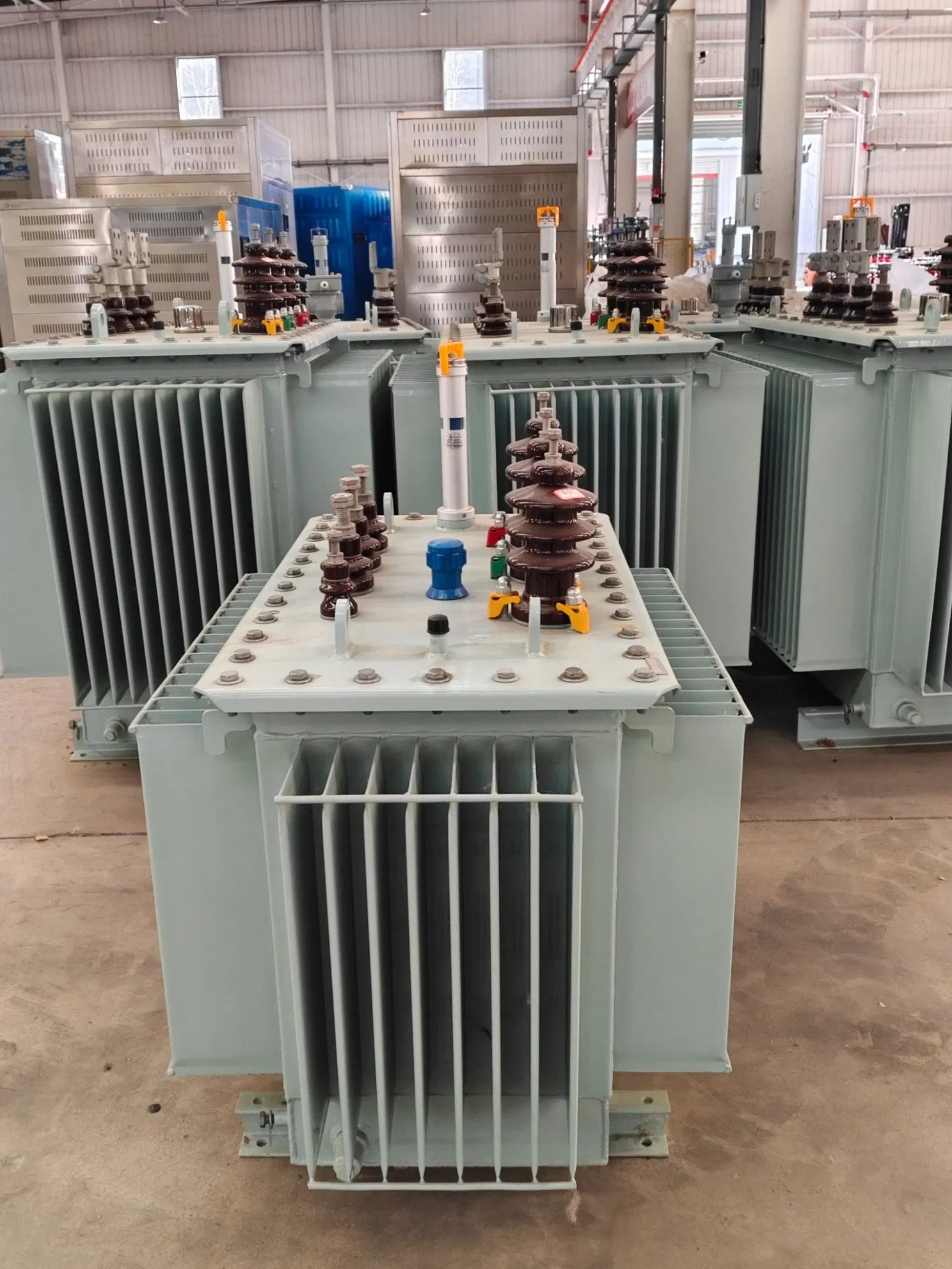 8500kVA Manufacturer Wholesales Three Phase Step up Oil Immersed Transformer with Al Coil