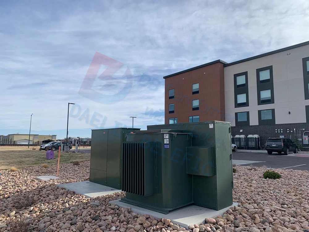 DOE Efficiency Best Sell 250kVA 12470V to 480y/277 Three Phase Pad Mounted Transformer