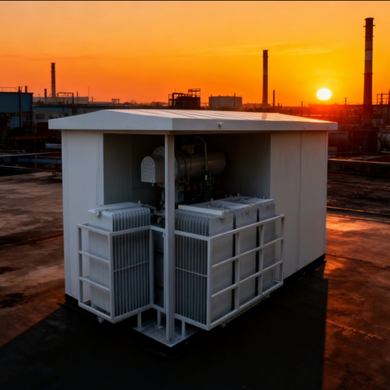 Compact 10mva Box-Type Transformer Prefabricated Substation with 40.5kv for Wind Farms