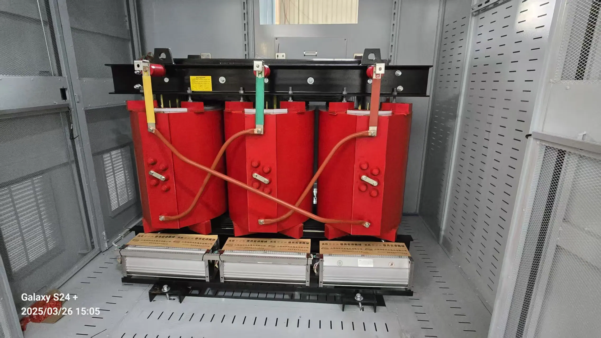 Three Phase 100kVA ~2500kVA Cast Resin Power Dry Type Electrical Power Distribution Transformer