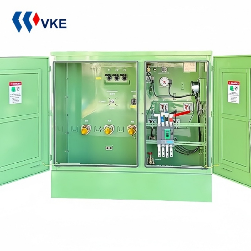 Three Phase 500/750kVA ANSI/IEEE Standard 1000/1250/1500kVA Pad Mounted Transformer 2000kVA 13200V/440/220V