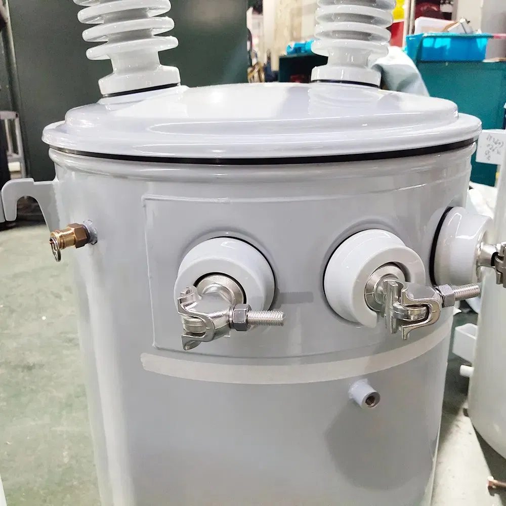 Oil Immersed Single Phase Pole Mounted Transformer with UL Distribution Transformer Tank
