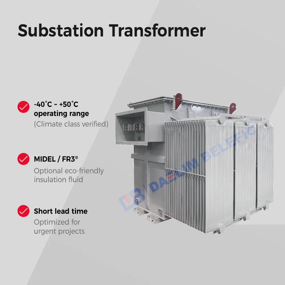 Factory 15 10 8 7.5 7 6 5 4 3 2 1.5 1 Mva 750 1000 1200 5000 kVA 12.47kv 13.2kv 13.8kv 34.5kv 60 Hz Electrical Oil Immersed Substation Power Transformer Price