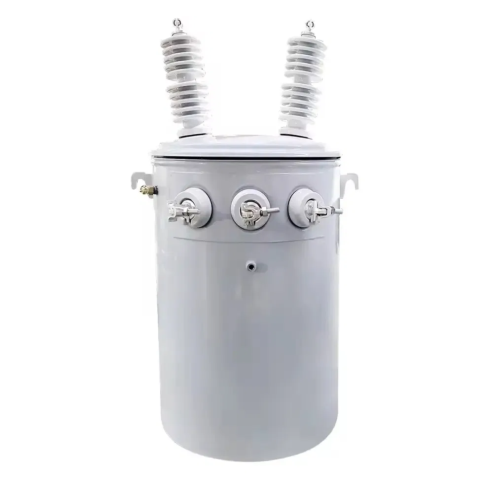 Oil Immersed Single Phase Pole Mounted Transformer with UL Distribution Transformer Tank