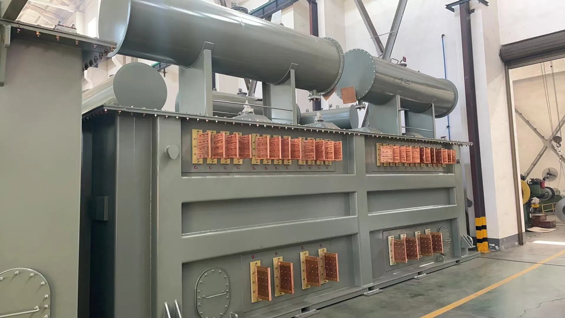 110kv 50~63mva IEC60076 Standard an Cooling Two-Winding Three Phase Furnace Transformer