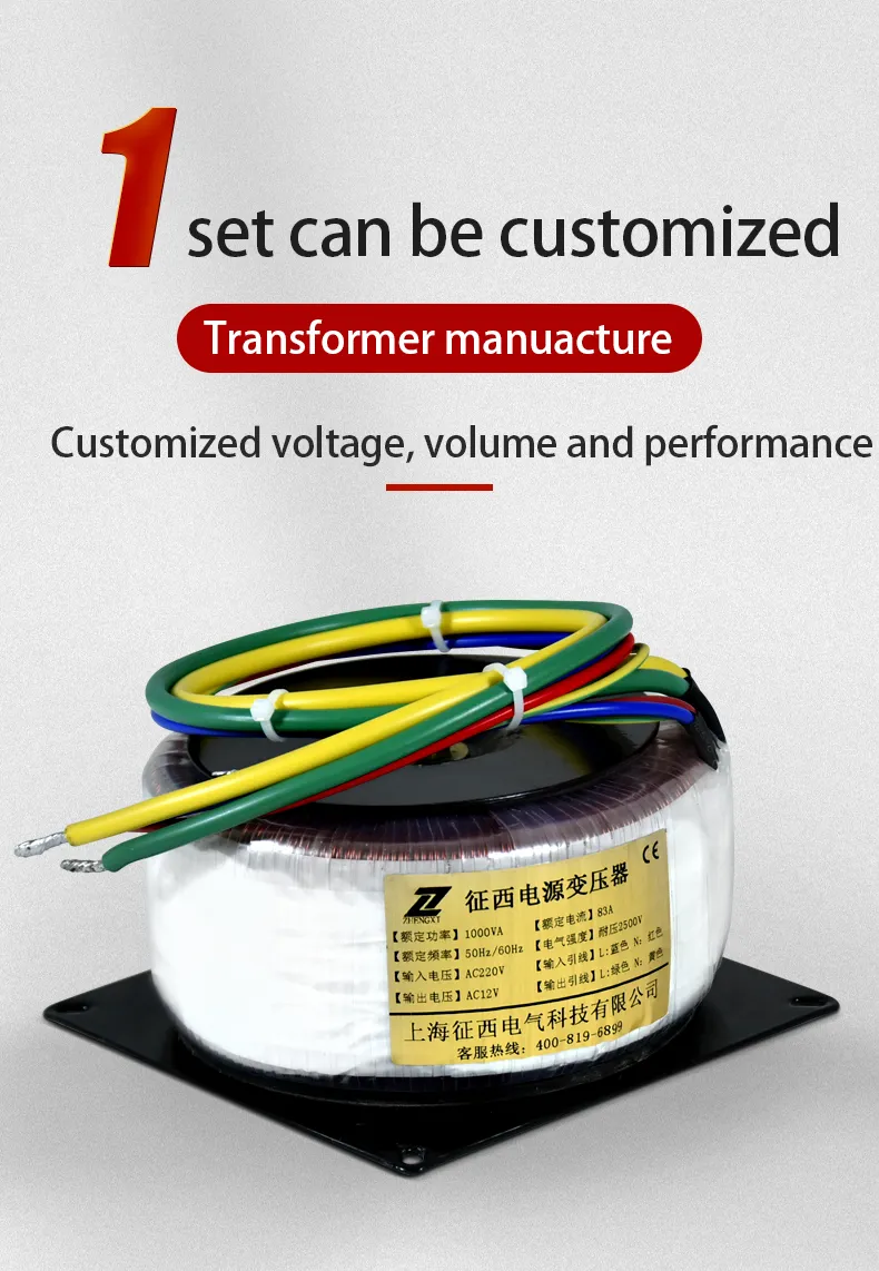 Toroidal Transformer View 2