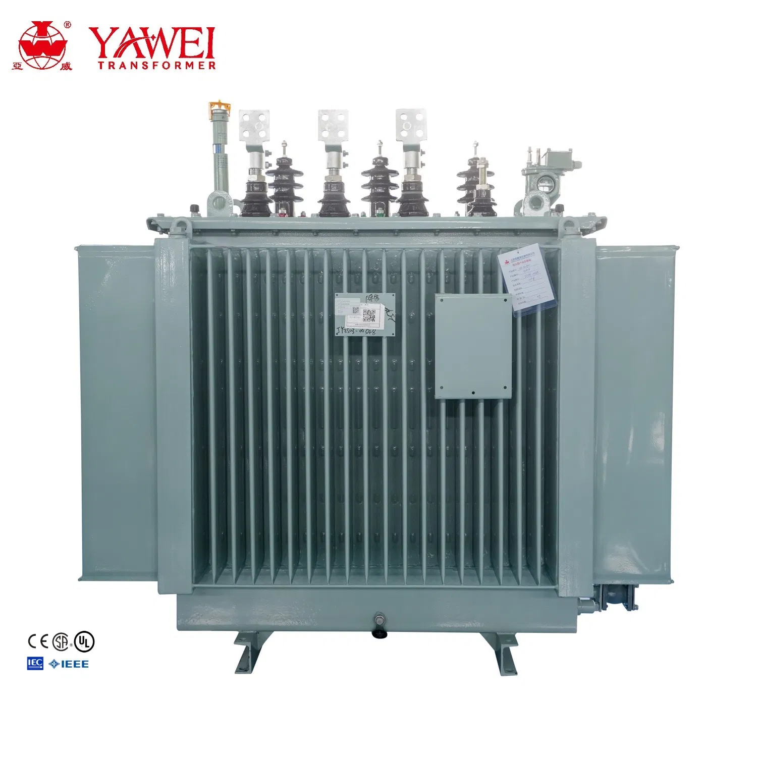 Yawei Prompt Delivery Three Phase Power Distribution Oil Immersed Transformer