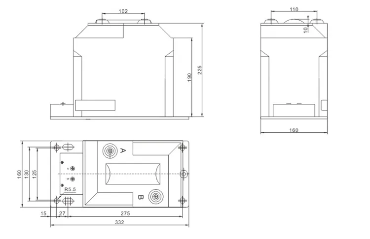 Installation Dimensions