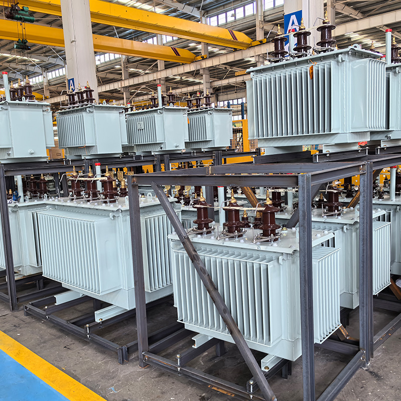 100-2500 kVA 10kv Power Transmission Amorphous Copper Foil Coil Oil Immersed Transformer