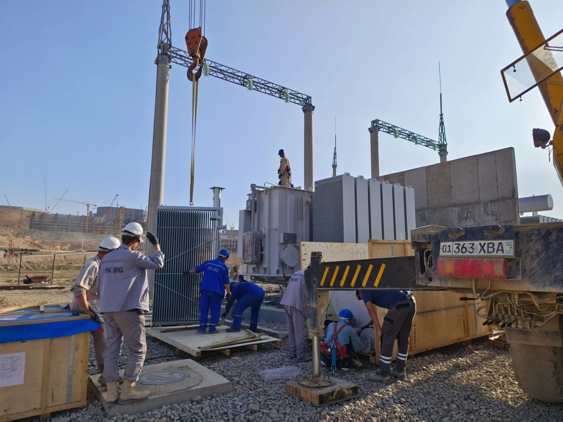 110kv Oil-Immersed High Voltage 40mva63mva100mva Power Transformer